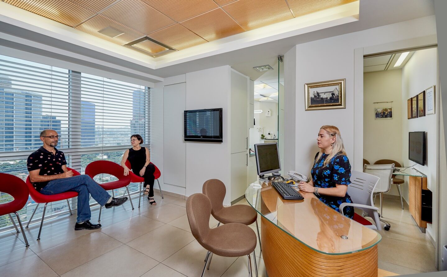 פנים המרפאה המודרנית